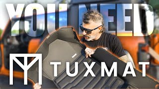 TUXMAT Floor Mats Overview and Install  2022 Ford Bronco Raptor [upl. by Haymes]