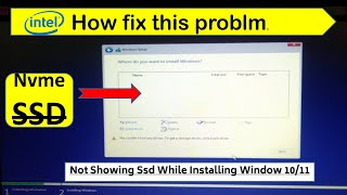 windows 10 installation ssd not showing up  hard disk not detected while installing windows 1011 [upl. by Naamana]