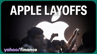 Apple lays off 600 workers in California [upl. by Livvyy620]