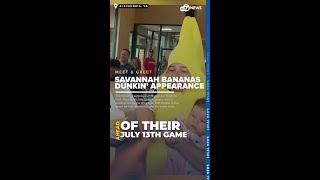 Savannah Bananas treat fans with giveaways [upl. by Angadresma553]