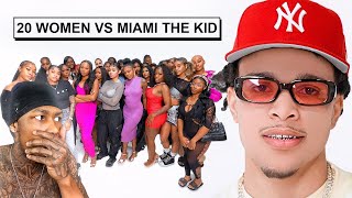 MIAMI THE KID RATES 20 WOMEN  STVNAJ REACTION [upl. by Fernanda]