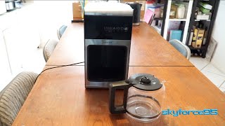 JASSY 12 Cup Drip Coffee Maker Programmable Coffee Machine Unboxing [upl. by Ardnoik130]