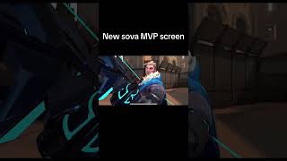 Sovas MVP screen has scanned you in valorant mobile [upl. by Linson]