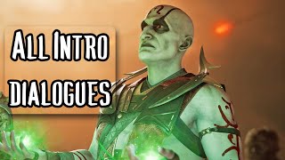 MK1  Quan Chi All Intro Dialogues [upl. by Peony806]