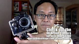 Unboxing the Under 100 Sports XDV V60 4K Wifi Action Camera and Accessories [upl. by Aniles458]