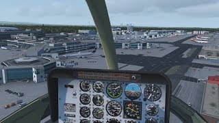 Dodosim 206  Mega Airport Frankfurt Sightseeing TutorialFSXDX10 [upl. by Nylemaj568]