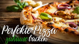 Perfekte Pizza zuhause backen [upl. by Shorter213]