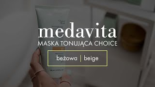 MEDAVITA Choice Mask Beż  Beige Maska do włosów koloryzująca [upl. by Eesac166]