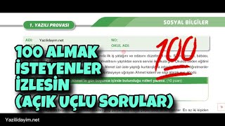 6Sınıf Sosyal Bilgiler 1Dönem 1Yazılı [upl. by Zalucki]