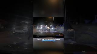 Fort Wayne Officer Pulls Woman From Car [upl. by Alyhs878]