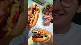 British Guy Tries Five Guys For The First Time [upl. by Lirrad]