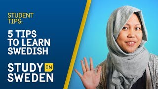 5 Tips to Learn Swedish from an International Student [upl. by Luci383]