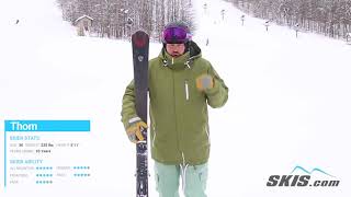 Thoms ReviewRossignol Experience 86 Ti Skis 2022Skiscom [upl. by Dlorrej314]