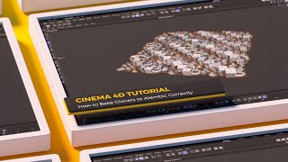 C4D Tutorial Alembic Particle Baking Tip for SPEED GAINZ [upl. by Chatwin]