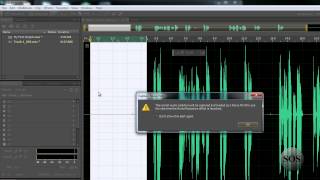 Audition CS55 Tutorial  Recording The Audio  9 [upl. by Schuyler]