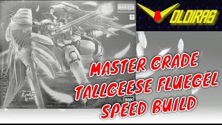 Master Grade Tallgeese Fluegel Speed Build [upl. by Kcirdde]