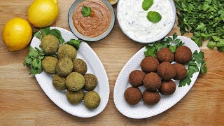 FALAFEL 2 WAYS  CLASSIC AND BAKED [upl. by Snoddy]