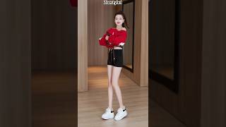 Vintage Women Hoodies Chinese Style Female Pullovers Black Sweatshirts Tops Red MZoeStyle1 [upl. by Clabo]