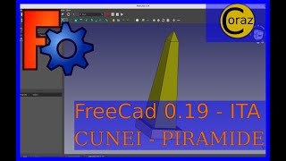 FreeCad 019 ITA  Tutorial 46 – Cunei e Piramidi [upl. by Yehs]