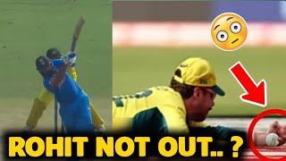 SHOCKING 😱  ROHIT SHARMA NOT OUT Big Controvercy over rohit catch out in world cup FINAL 🤯 [upl. by Haneen928]