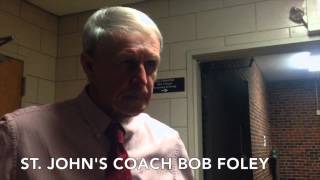 St Johns High School coach Bob Foley [upl. by Helprin402]