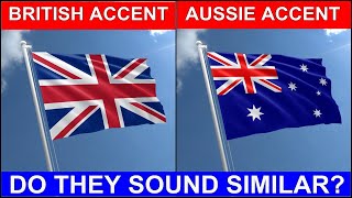 AUSTRALIAN AUSSIE ACCENT VS BRITISH ACCENT  Verbale Mondo [upl. by Ressler]