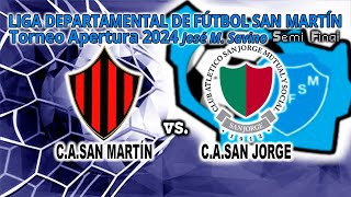 240728 TLDFSM Apertura Semi Final  CASan Martín vs CASan Jorge [upl. by Arriet463]