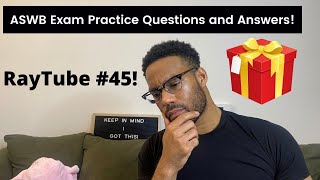 ASWB LMSW LSW LCSW Exam Prep  Practice Questions FIRSTNEXTBESTMOST with RayTube 45 [upl. by Buchbinder]