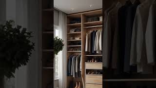 Wardrobe Makeover Ideas StylishCloset CreativeCloset DIYWardrobe WardrobeDecor WardrobeTips [upl. by Irok]