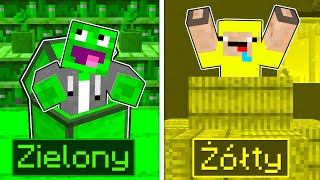 KOLOROWY CHOWANY z LOLO w Minecraft 🟢🟡 [upl. by Bing]