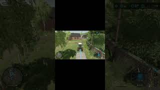 Tieflader dran uns los  LS22 shorts ls22 hofbergmann farmingsimulator22 farming [upl. by Lorin]