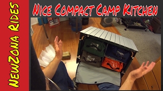 Honest Review Gander MTN Camp Organizer Table [upl. by Oahc]