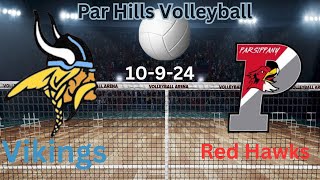 Parsippany Hills vs Parsippany High School Girls Varsity Volleyball [upl. by Namara859]