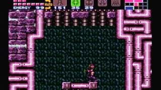 Lets Play Super Metroid  8 How To Tame Your Draygon [upl. by Llemij]