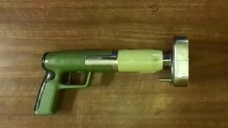 Vintage Powder Actuated Tool Diamond Model D 660 [upl. by Hanad]