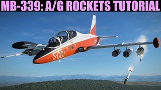 MB339 Air To Ground Rockets Tutorial  DCS WORLD [upl. by Ecnav]