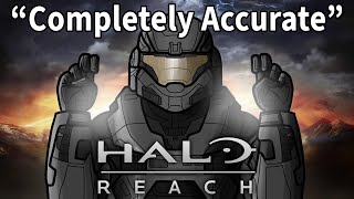 A Completely Accurate Summary of Halo Reach [upl. by Ail570]