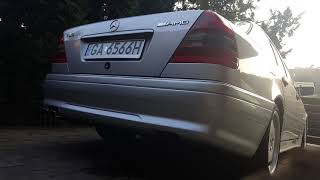 Mercedes C36 AMG 94 exhaust sound [upl. by Atinauq]