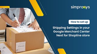 How to Setup Shipping Settings in your Google Merchant Center Next [upl. by Netti]