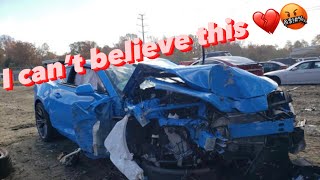 My 2022 Rapid Blue Camaro ZL1 1LE Got Totaled [upl. by Nosrak]