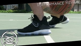 Nike LeBron 14 Performance Review [upl. by Atinram]