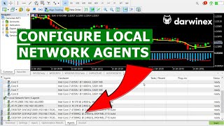 12 How to Configure Local Network Farm Agents in the MT5 Strategy Tester [upl. by Yesima148]