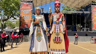 Ballades 31a Trobada de Gegants de lHospitalet de Llobregat Festes de Primavera 2022 [upl. by O'Meara]