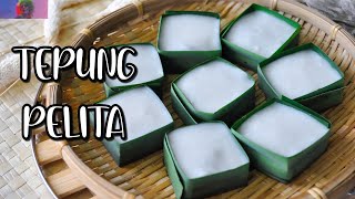 TEPUNG PELITA DAUN PANDAN kuih paling popular bila puasamasak dalam kuali je terus boleh makan [upl. by Idou]