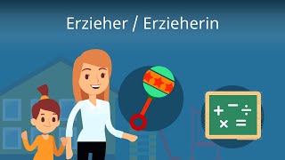 Erzieherin  Ausbildung Aufgaben Gehalt [upl. by Annair263]