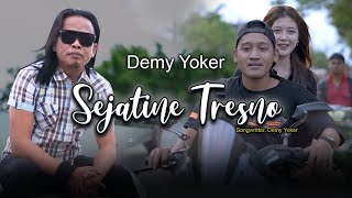 Demy Yoker  SEJATINE TRESNO Official Music Video  kudu piye ben iso nyenengke atimu [upl. by Bartolomeo59]