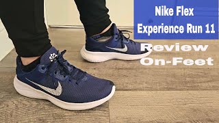 Nike Flex Experience Run 11 Running Budget Shoes for 2024 Review amp On Feet HD 1080p [upl. by Akinas]