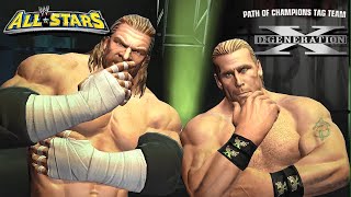 WWE All Stars Path of Champions Tag Team DGeneration X Full Gameplay Playthrough No Commentary [upl. by Lema]