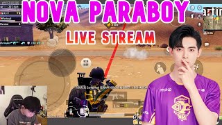 Nova Paraboy Live stream God of pubg mobile novaparaboy world best pubg player [upl. by Greysun]