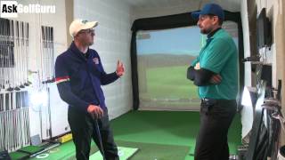 GAME GOLF Winner James Whitehurst Golf Lesson [upl. by Lewap]